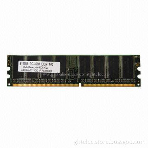 ETT Chip DDR 512MB 400MHz RAM for Desktop, Works with Motherboards, Cheap Price, Tested